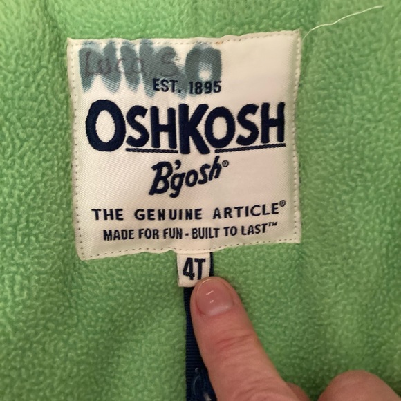 Oshkosh ski jacket 4T - Picture 5 of 7